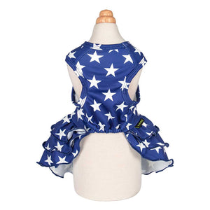 Patriotic Star Dress - Posh Puppy Boutique