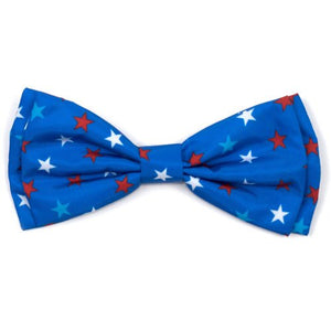 Patriotic Stars Bow Tie - Posh Puppy Boutique