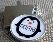 Penguin Custom Pet ID Tag - Posh Puppy Boutique