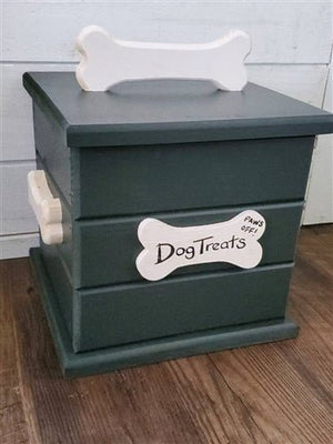 Personalized Dog Treat Box - Many Colors - Posh Puppy Boutique