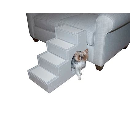 Pet Step IV With Pet Den- Essential Grey