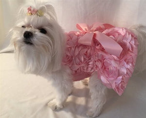 Pink Bouquet Dress - Posh Puppy Boutique