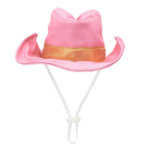 Pink Cowboy Party Hat - Posh Puppy Boutique