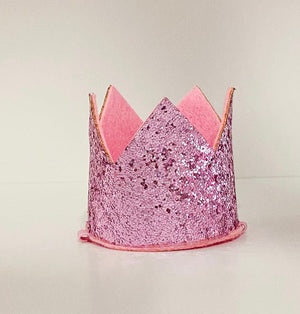 Pink Crown Party Hat - Posh Puppy Boutique