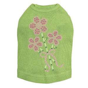 Pink Flower Bouquet Dog Tank - Many Colors - Posh Puppy Boutique