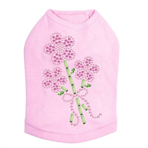 Pink Flower Bouquet Dog Tank - Many Colors - Posh Puppy Boutique