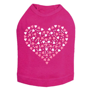 Pink Nailhead Hearts Rhinestone Tank - Many Colors - Posh Puppy Boutique