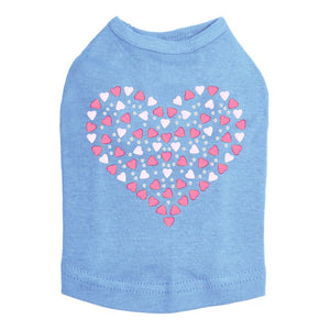 Pink Nailhead Hearts Rhinestone Tank - Many Colors - Posh Puppy Boutique