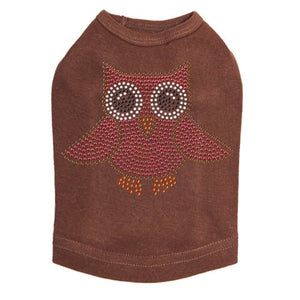 Pink Owl Rhinestones Tank - Many Colors - Posh Puppy Boutique