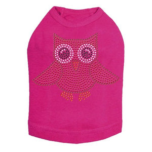 Pink Owl Rhinestones Tank - Many Colors - Posh Puppy Boutique