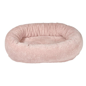 Donut Bed Shearling Collection in Pink Champagne