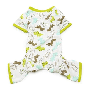 PJ Dinosaur - Green - Posh Puppy Boutique