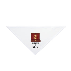 Power of Veto Bandana - Posh Puppy Boutique