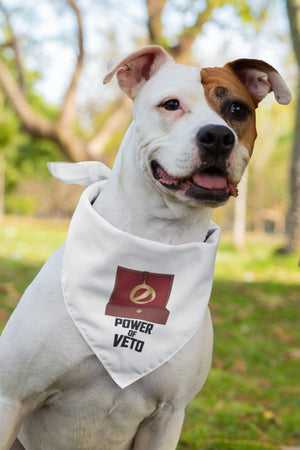 Power of Veto Bandana - Posh Puppy Boutique