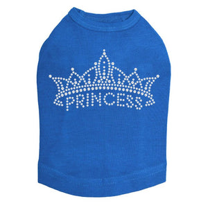 Princess #3 Rhinestone Dog Tank - Many Colors - Posh Puppy Boutique