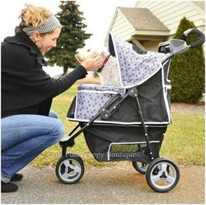 Promenade Pet Stroller - Black Onyx - Posh Puppy Boutique