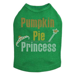 Pumpkin Pie Princess Rhinestone Tanks - Many Colors - Posh Puppy Boutique