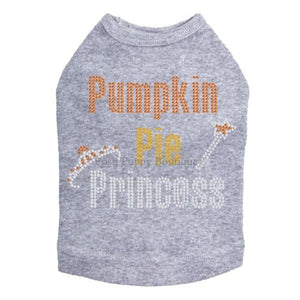 Pumpkin Pie Princess Rhinestone Tanks - Many Colors - Posh Puppy Boutique