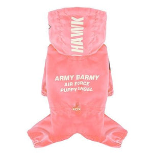 Puppy Angel Magagio Raincoat Overalls - Pink - Posh Puppy Boutique