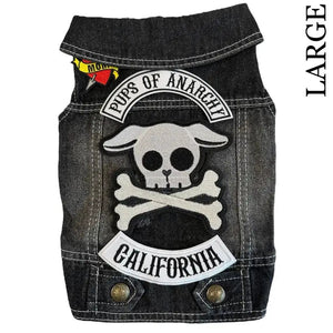 Pups of Anarchy Vest - Posh Puppy Boutique