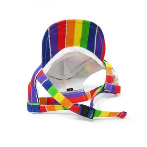 Rainbow Hat - Posh Puppy Boutique