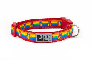 Rainbow Paws Clip Collar - Posh Puppy Boutique