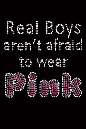 Real Boys Aren't Afraid to Wear Pink Rhinestone Tank - Many Colors - Posh Puppy Boutique