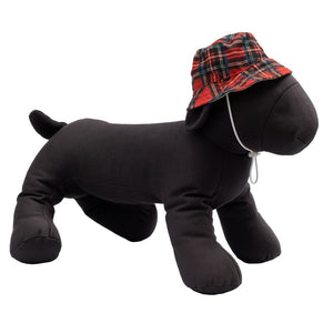 Red Plaid Bucket Hat - Posh Puppy Boutique