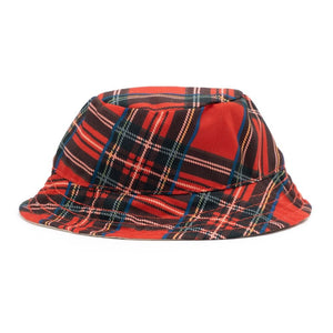 Red Plaid Bucket Hat - Posh Puppy Boutique