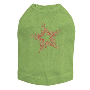 Red Star Rhinestone Tank - Many Colors - Posh Puppy Boutique