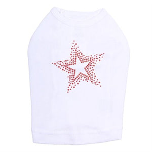 Red Star Rhinestone Tank - Many Colors - Posh Puppy Boutique