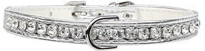 Rhinestone Designer Croc Dog Collar in Many Colors - Posh Puppy Boutique