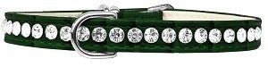 Rhinestone Designer Croc Dog Collar in Many Colors - Posh Puppy Boutique