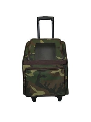 Rio Bag On Wheels - Camouflage - Posh Puppy Boutique