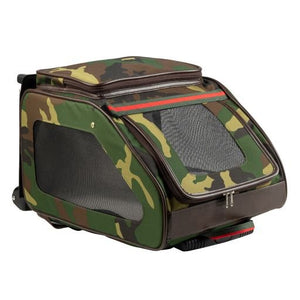 RIO Camo with Stripe Rolling Carrier 3 in 1 Carrier - Posh Puppy Boutique