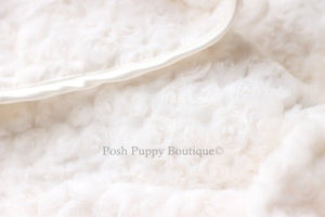 Rosebud Luxury Pet Blankets - Many Colors - Posh Puppy Boutique