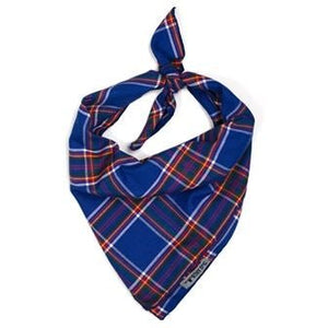 Royal Plaid Tie Bandana - Posh Puppy Boutique