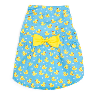 Rubber Duck Dress - Posh Puppy Boutique