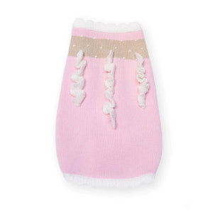 Ruffles and Pearls Sweater - Posh Puppy Boutique