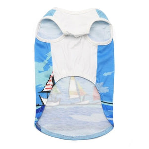 Sailboat Tank - Posh Puppy Boutique