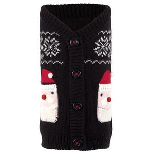 Santa Cardigan - Posh Puppy Boutique