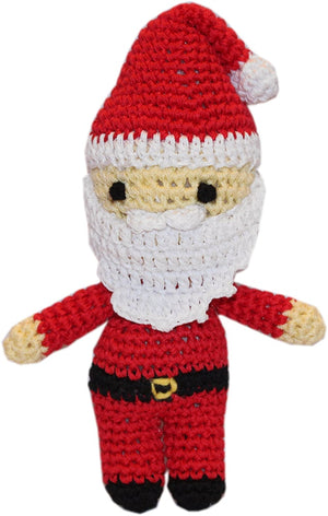 Santa Knit Toy - Posh Puppy Boutique