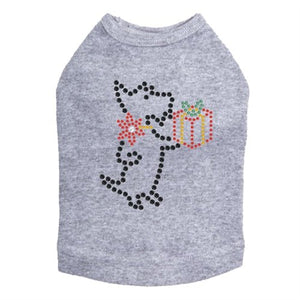 Scotty with Gift Rhinestone Dog Tank - Many Colors - Posh Puppy Boutique