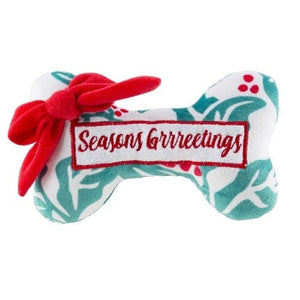 Seasons Grrreetings Puppermint Bone Toy - Posh Puppy Boutique