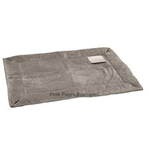 Self - Warming Crate Pad - Gray - Posh Puppy Boutique