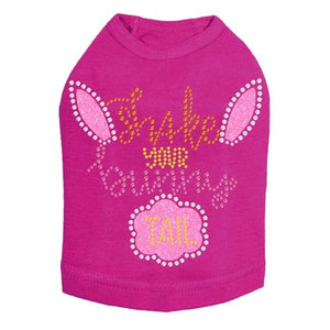 Shake Your Bunny Tail Dog Tank - Many Colors - Posh Puppy Boutique