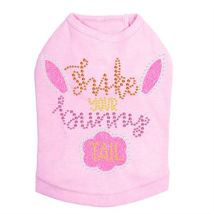 Shake Your Bunny Tail Dog Tank - Many Colors - Posh Puppy Boutique