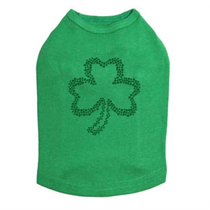 Shamrock # 2 Rhinestone Dog Tank - Many Colors - Posh Puppy Boutique