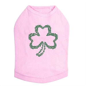 Shamrock # 2 Rhinestone Dog Tank - Many Colors - Posh Puppy Boutique