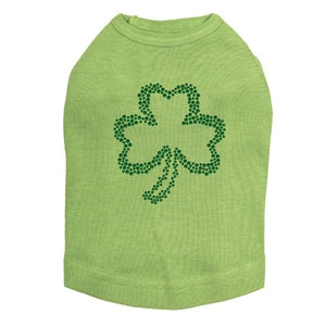 Shamrock # 2 Rhinestone Dog Tank - Many Colors - Posh Puppy Boutique